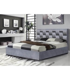 Кровать Halmar ANNABEL (серый) 160/200