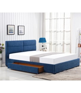 Кровать Halmar MERIDA (синий) 160/200