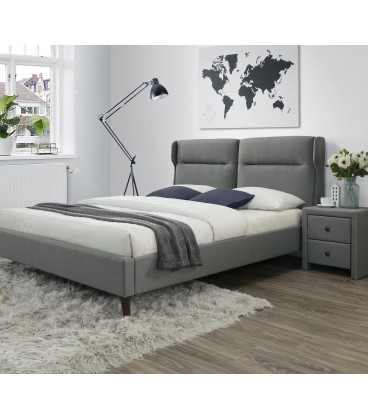 Кровать Halmar SANTINO (серый) 160/200