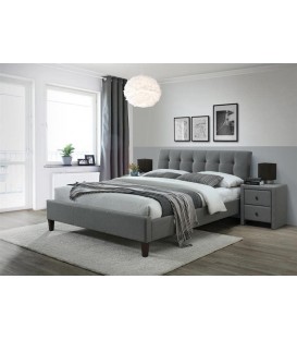 Кровать Halmar SAMARA 2 (серый/орех) 160/200
