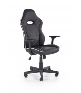 Кресло компьютерное Halmar RAMBLER (черный/белый)
