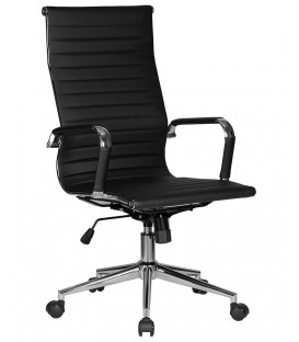 Офисное кресло для руководителей DOBRIN CLARK SIMPLE LMR-101B черное