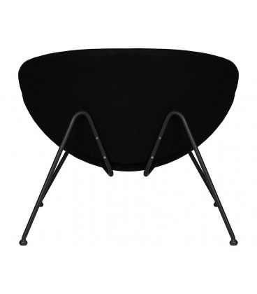 Кресло дизайнерское DOBRIN EMILY LMO-72 (черный ткань AF9)