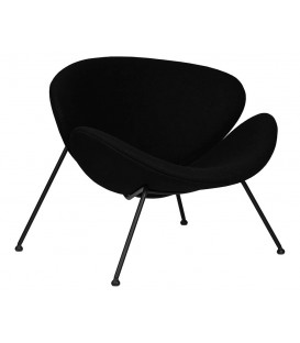 Кресло дизайнерское DOBRIN EMILY LMO-72 (черный ткань AF9)