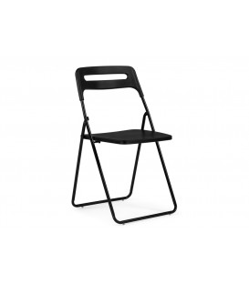 Пластиковый стул Fold складной black