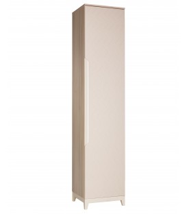 Шкаф одностворчатый универсальный Сканди 45 см Жемчужно-белый