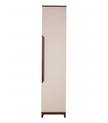 Шкаф одностворчатый универсальный Сканди 45 см Бежевый
