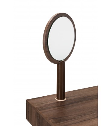 Зеркало для стола туалетного Сканди Орех