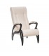 Кресло для отдыха Модель 51, венге, экокожа, Polaris Beige