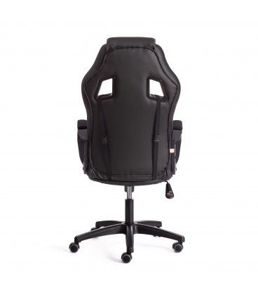 Кресло компьютерное DRIVER 22 экокожа+ткань, черный / черный