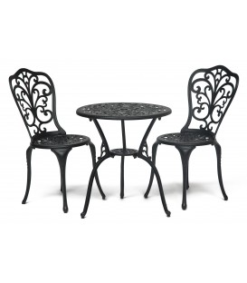 Комплект Secret De Maison Romance (стол +2 стула), черный