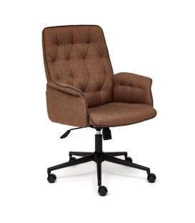 Кресло офисное MADRID, ткань, коричневый