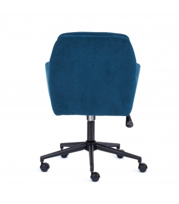 Кресло офисное GARDA флок, синий