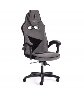 Кресло ARENA флок серый / черный