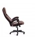 Кресло ARENA флок коричневый / бежевый