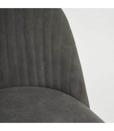 Кресло MELODY флок, серый