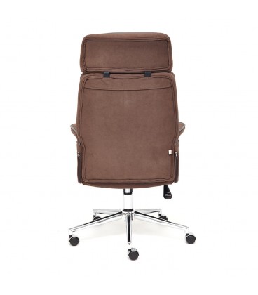 Кресло CHARM, флок, коричневый