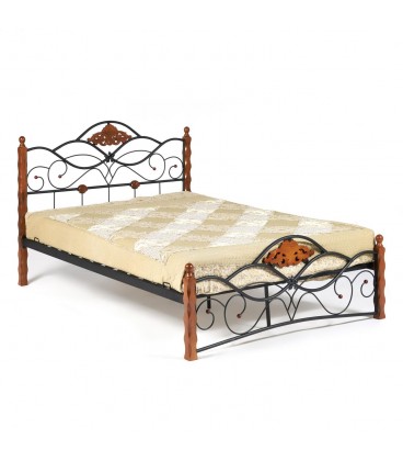 Кровать CANZONA (120х200) Wood slat base с деревянными ламелями