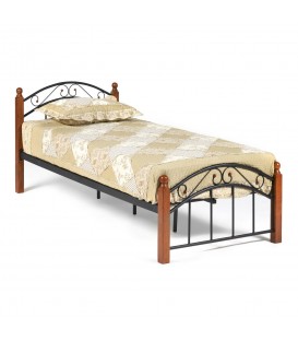 Кровать АТ-8077 Wood slat base, 90*200 см с деревянными ламелями