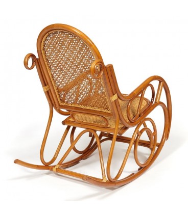Кресло-качалка MILANO (разборная) без подушки, коньяк