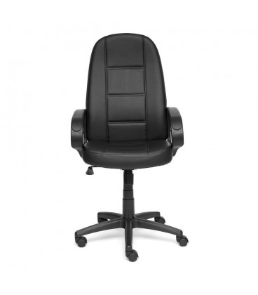 Кресло офисное СН747 экокожа, черный