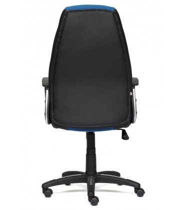 Кресло офисное INTER, черный/синий