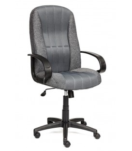 Кресло офисное  СН833, ткань/сетка, серый