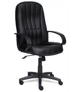 Кресло офисное  СН833, кожзам, черный
