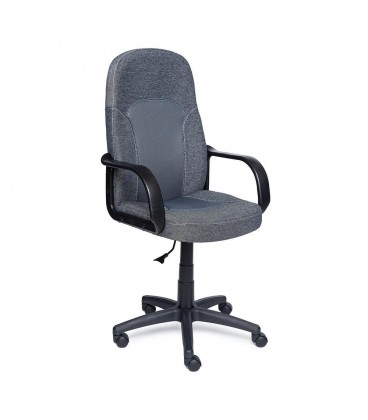 Кресло офисное PARMA, ткань, серый+темно-серый