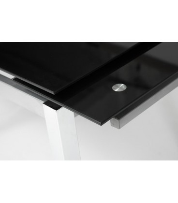Стол обеденный стеклянный CAMPANA (DT346) черный