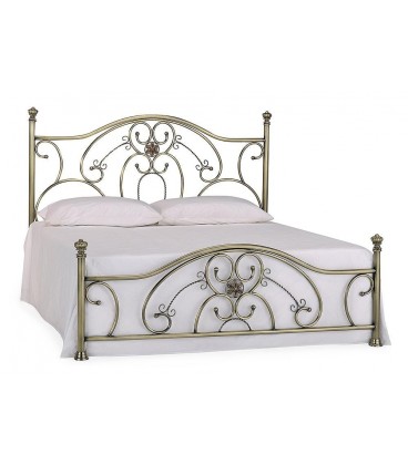 Кровать металлическая ELIZABETH (Размер спального места - 140х200, Цвет - античная медь)