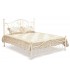 Кровать металлическая ELIZABETH (Размер спального места - 160х200, Цвет - античный белый)