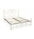 Кровать металлическая ELIZABETH (Размер спального места - 160х200, Цвет - античный белый)