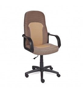 Кресло офисное  PARMA, ткань, бежевый+бронзовый