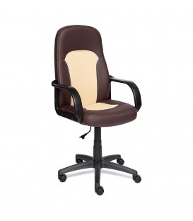 Кресло офисное PARMA, коричневый+бежевый