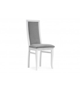 Деревянный стул Давиано серый велюр / белый 515977