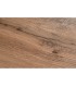 Стол деревянный раскладной Лота Лофт 120 25 мм дуб делано темный / черный матовый