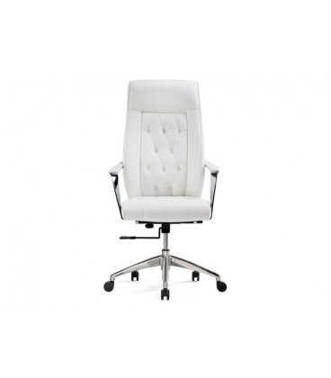 Компьютерное кресло Sarabi white / satin chrome