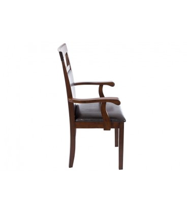 Кресло Luiza dirty oak/dark brown