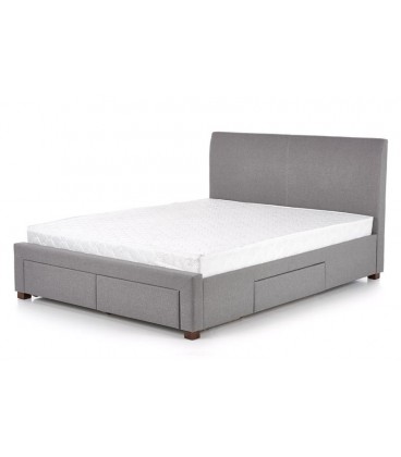 Кровать Halmar MODENA (серый) 140/200