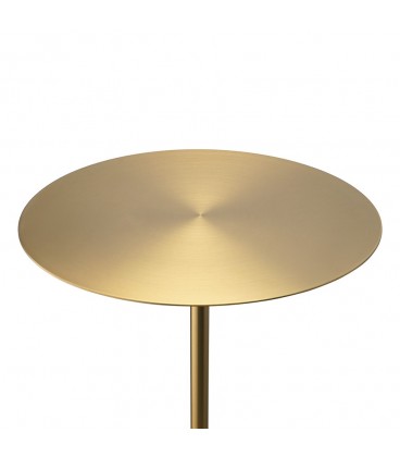 Столик кофейный gryd, D40 см, золотистый