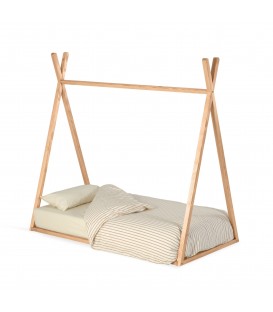Детская кроватка Maralis из ясеня в виде вигвама 70 x 140 cm