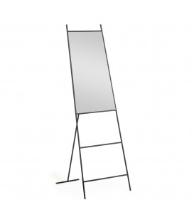 Зеркало Norland в полный рост из черного металла 55 x 166 см