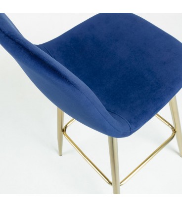 Барный стул Nilson темно-синий