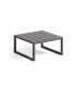 Comova Столик для улицы из черного алюминия 60 x 60 см