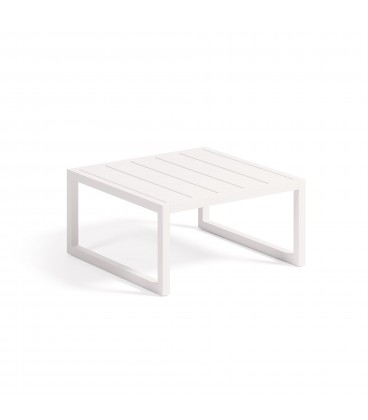 Comova Столик для улицы из белого алюминия 60 x 60 см