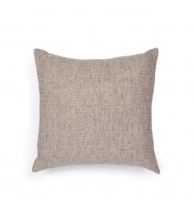 Чехол на подушку из льна и хлопка Casilda коричневого цвета 45 x 45