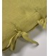 Чехол для подушки Tazu из 100% льна зеленый 30 x 50 cm
