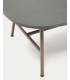 Bramant Приставной столик из стали с лиловой отделкой 60 x 60 см