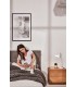 Adonia Чехол на подушку из серой шерсти 45 x 45 см